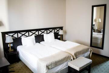 Фото номера Double or Twin Room in Villa Отель Hotel Gradina Morii г. Сигету-Мармацией 4