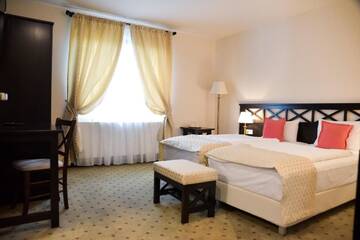 Фото номера Double or Twin Room in Villa Отель Hotel Gradina Morii г. Сигету-Мармацией 5