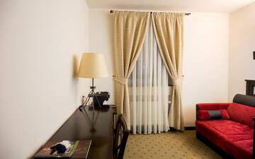 Фото номера Улучшенный двухместный номер с 1 кроватью Отель Hotel Gradina Morii г. Сигету-Мармацией 2